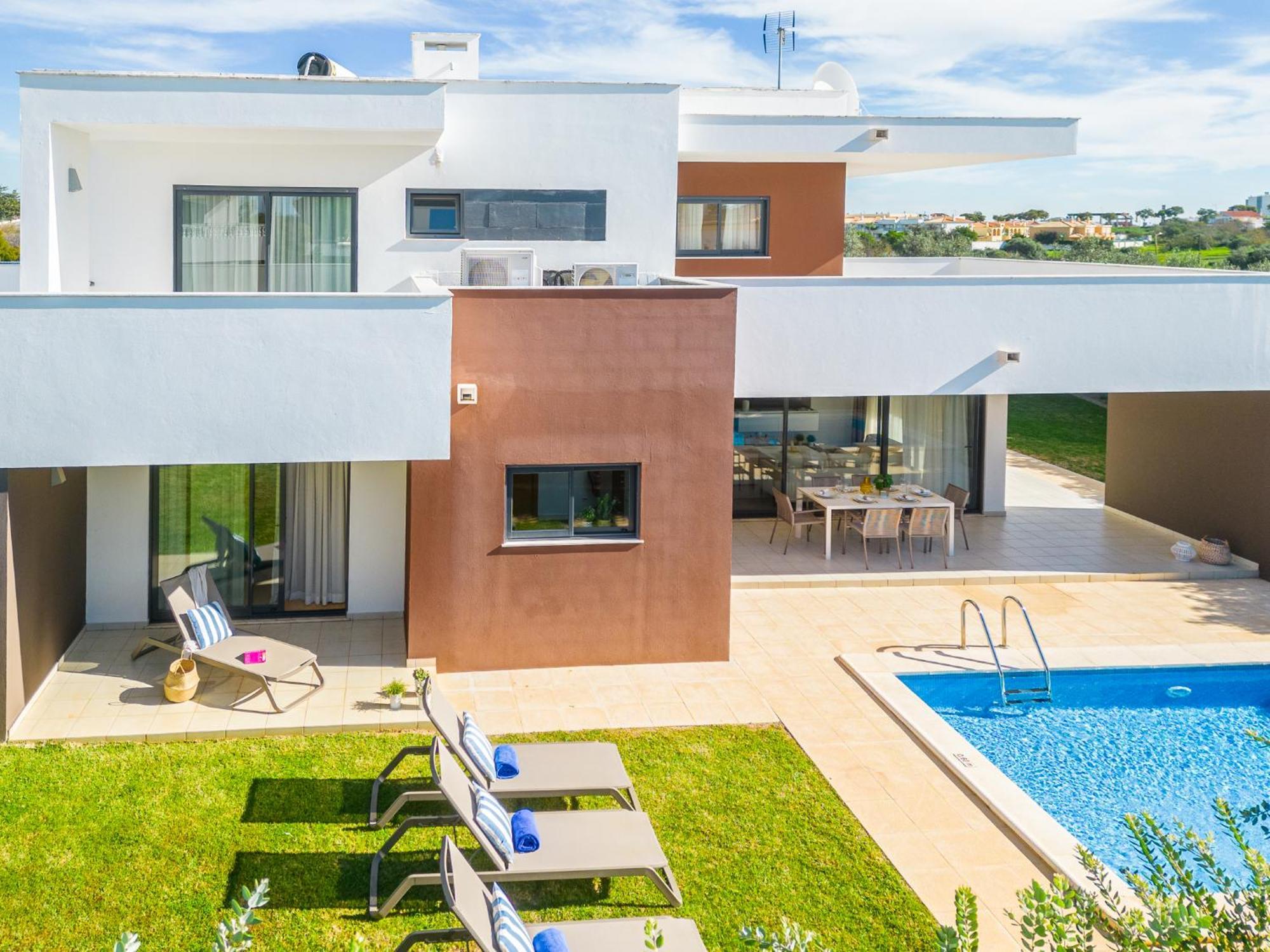 Villas Novochoro - Large Garden- Heatable Pool By Dreamvillasalbufeira Eksteriør billede